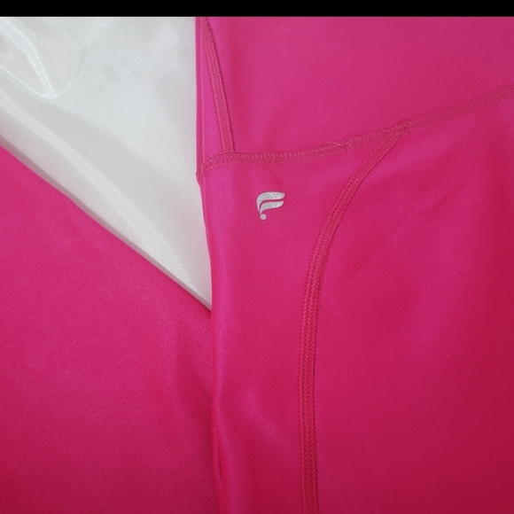 New Fabletics High Waist Powerhold Leggings Pink M - Picture 5 of 6